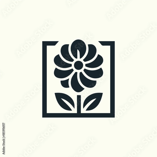 Obraz Flower Logo