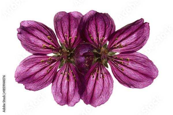 Obraz Vibrant Purple Flower Close-up