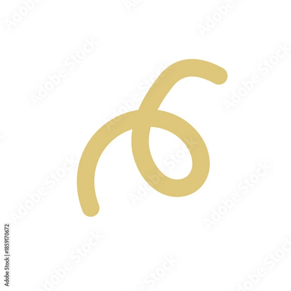 Obraz Graphics Design Element. Simple Shape.