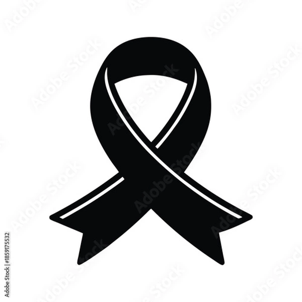 Obraz ribbon shape minimal background