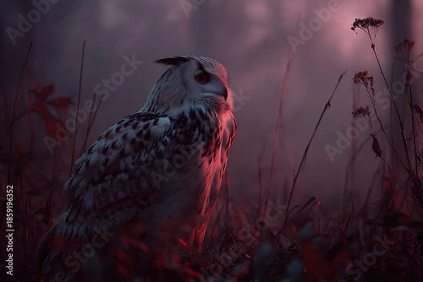 Obraz eagle in the forest