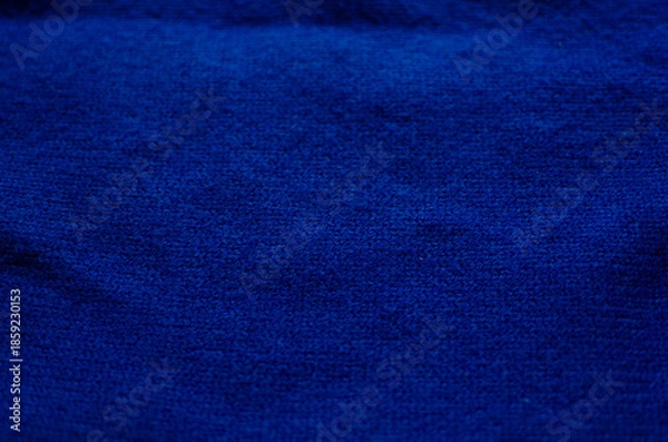 Obraz blue fabric texture