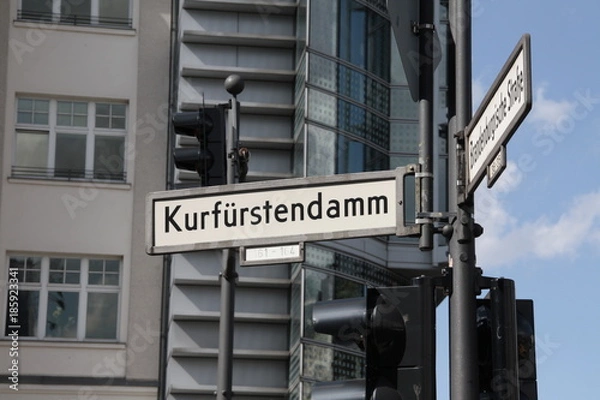 Fototapeta kurfürstendamm