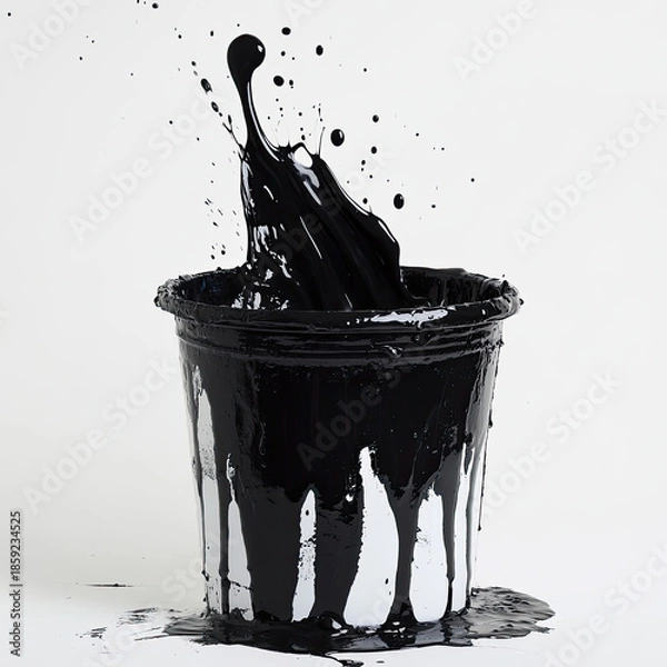 Obraz splash of milk