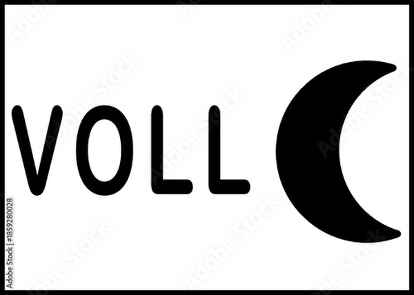 Obraz rätsel Vollmond