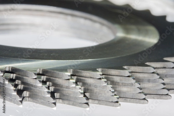 Obraz Horizontal Sawstack as abstract background