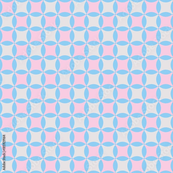 Fototapeta Abstract seamless pattern with circles. Can be used for textile, website background, book cover, packaging.