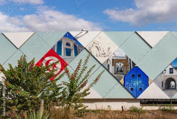 Obraz Tunisia Tiles at Construction