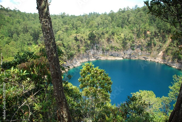 Obraz Landscape Cenote in chiapas