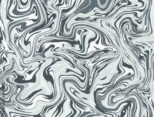 Obraz Marble texture background. Abstract pattern for fabric, tile interior design or gift wrapping paper. Textile pattern business cover template background. Ebru aqua ink painting on water. Vector. EPS 8.