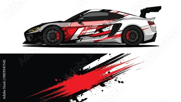 Fototapeta vector design livery