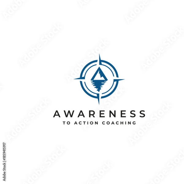 Obraz letter AA logo design