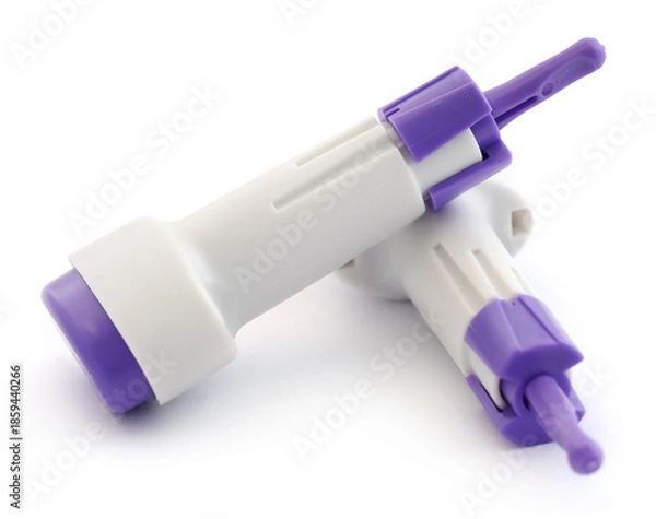 Obraz Diabetic blood test needles