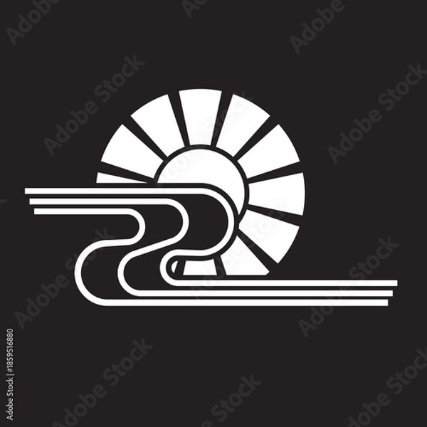 Obraz 日本の伝統的家紋「日紋」のデータ画像