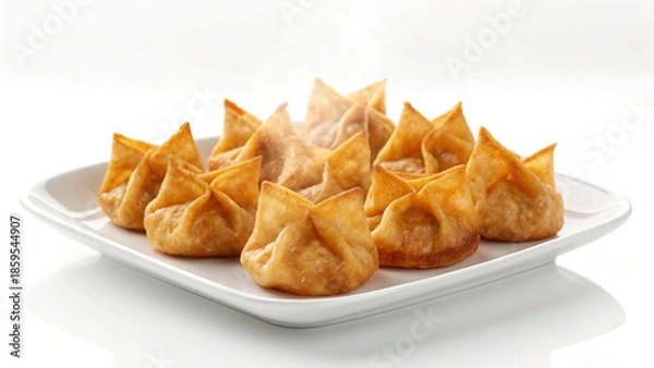 Obraz crispy fried wontons