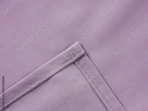 Obraz cotton bed sheet, elastic band bed sheet, fabric texture