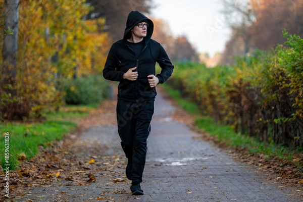 Obraz Running in the park.