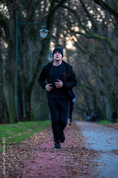 Obraz Running in the park.