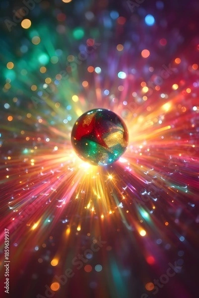 Obraz Color Burst Magic Orb