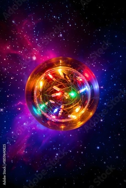 Obraz Holiday Crystal Light Sphere