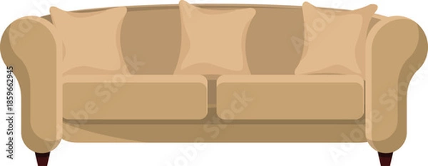 Obraz brown leather armchair