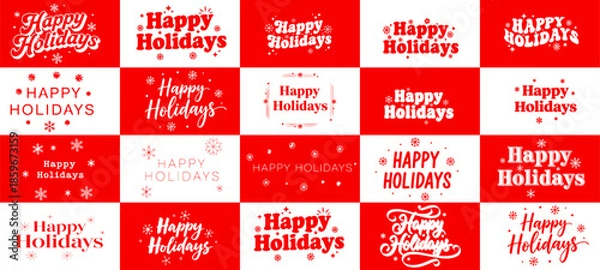 Obraz Happy Holidays