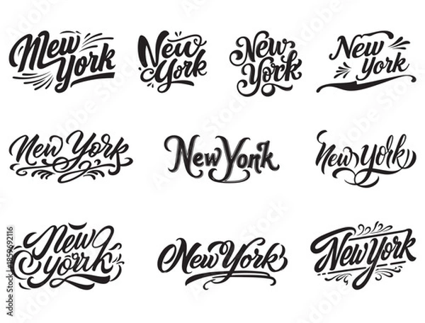 Obraz NEW YORK TYPOGRAPHY