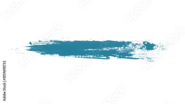 Obraz Calm Teal Paint Stroke Brush
