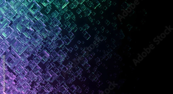 Obraz Abstract gradient background with diamond pattern