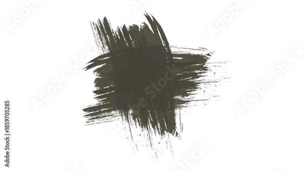 Obraz Earthy Taupe Brush Stroke