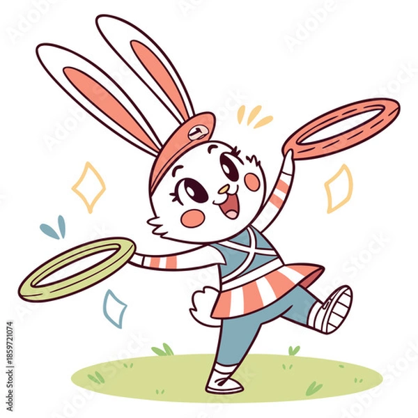 Obraz DJ Rabbit Vibe Maker 1