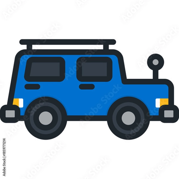 Obraz truck with trailer