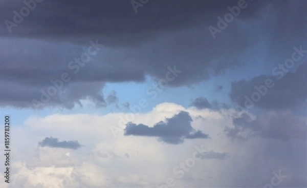 Fototapeta Cloudscape has been developing in gorgeous form. Colorful dramatic cloudscape