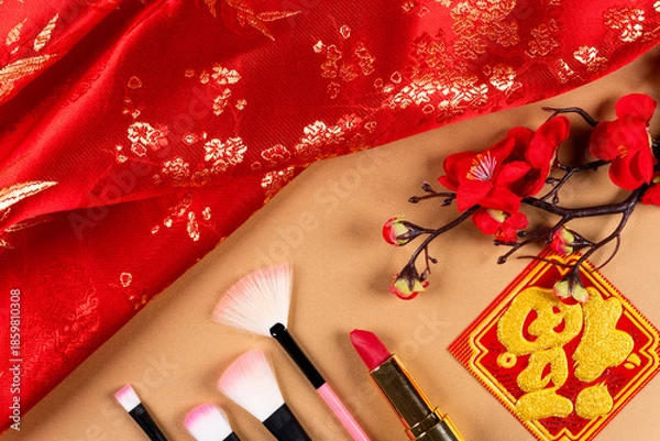 Obraz Festive Beauty and Celebration Essentials