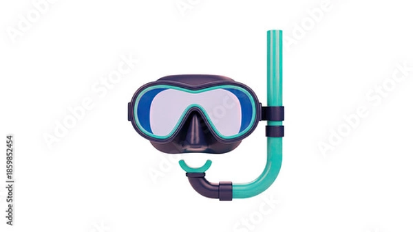 Obraz Dive Mask and Snorkel Set