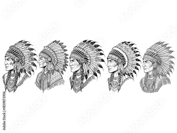 Obraz Indian Native American