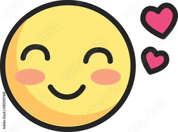 Obraz Happy Smiley Face Icon