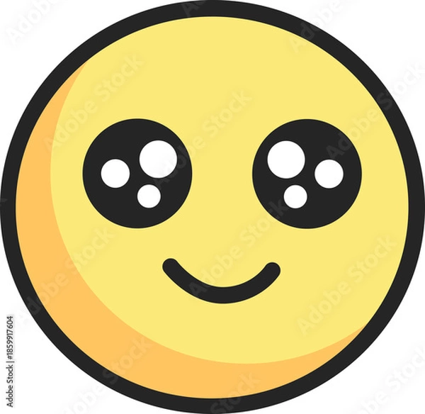 Obraz Happy Smiley Face Icon