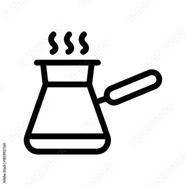 Obraz electric pot icon