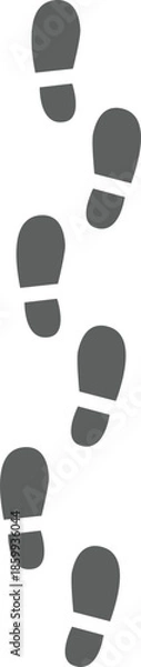 Obraz Footstep icon