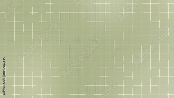 Obraz Soft Pastel Green Grid Pattern Background for Modern Technology Design Layout
