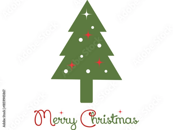 Obraz Christmas tree Vectors