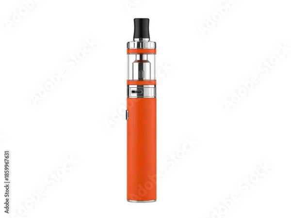 Obraz Orange electronic cigarette e cigarette vaporizer vaping device