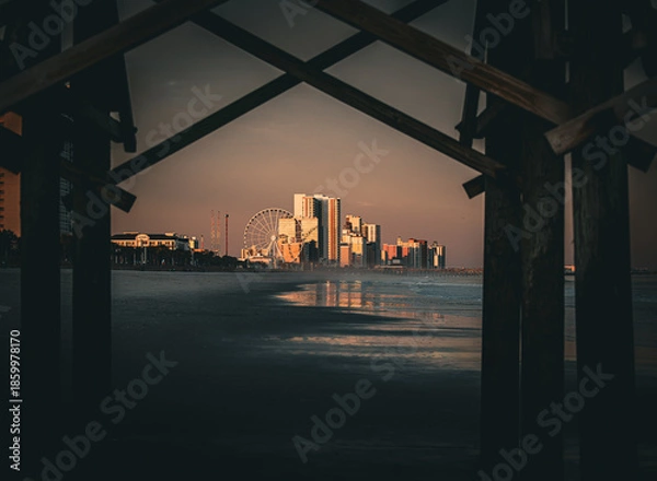 Obraz Boardwalk at Myrlte Beach