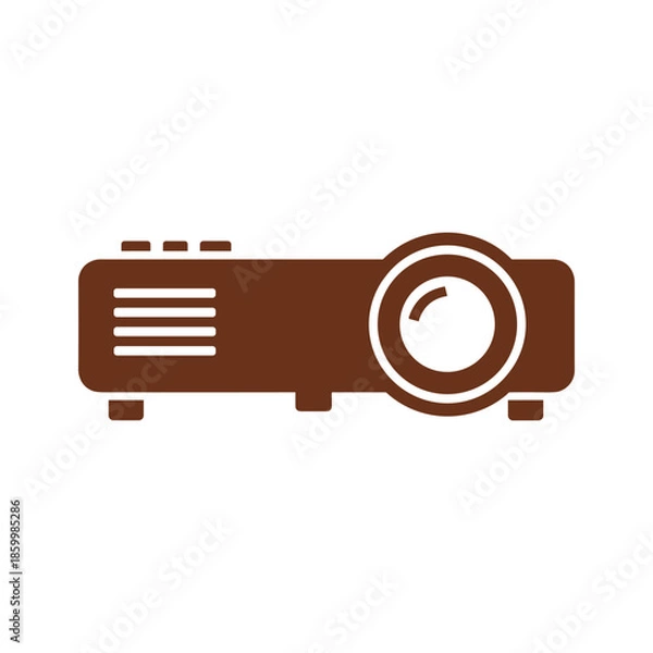 Fototapeta Projector Icon Vector