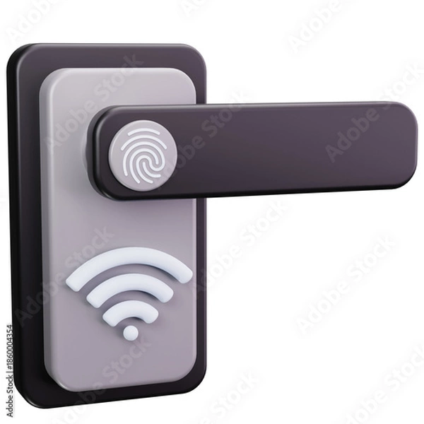 Obraz Smart Door Lock System