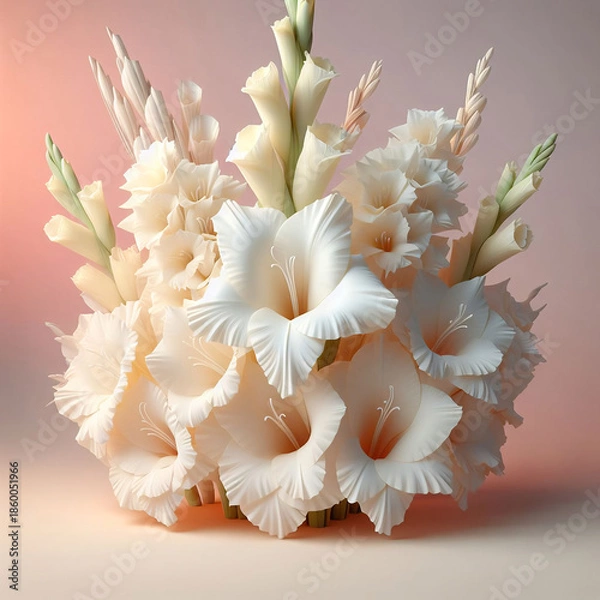 Obraz 季節を告げるグラジオラス