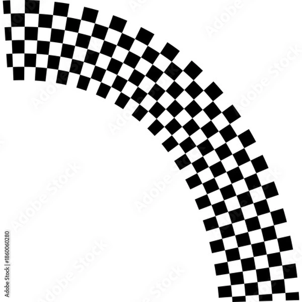 Obraz Race Checkered Flag