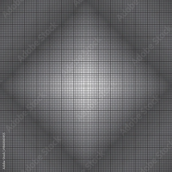 Obraz black and white square mosaic seamless pattern vector illustration