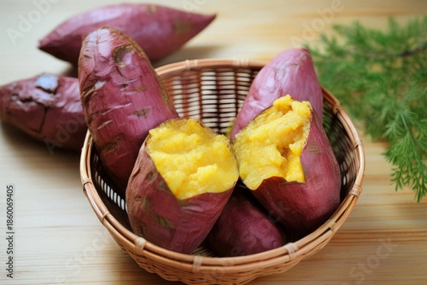 Fototapeta 焼き芋